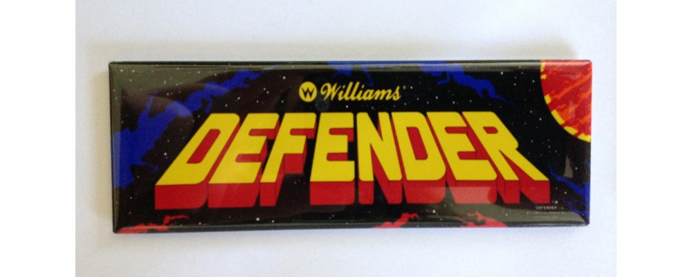 Defender - Marquee - Magnet - Williams